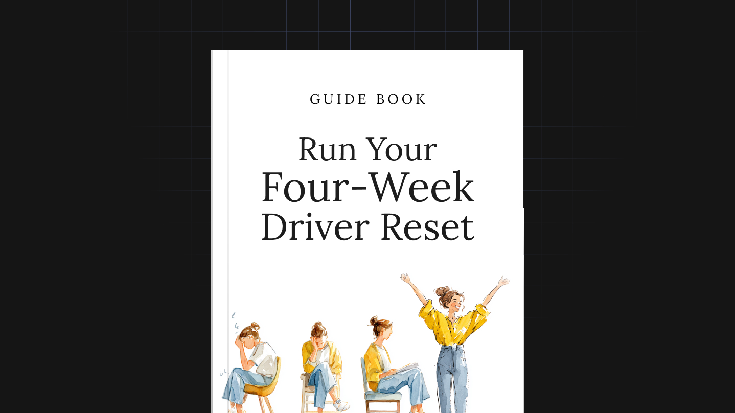 Run Your Four-Week Driver Reset