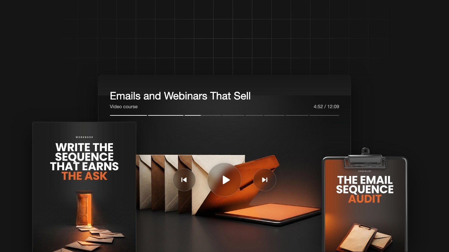 Emails and Webinars That Sell