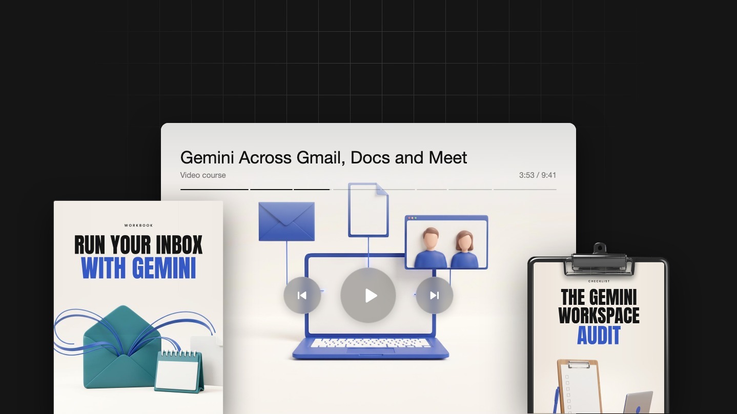 Gemini Across Gmail, Docs and Meet