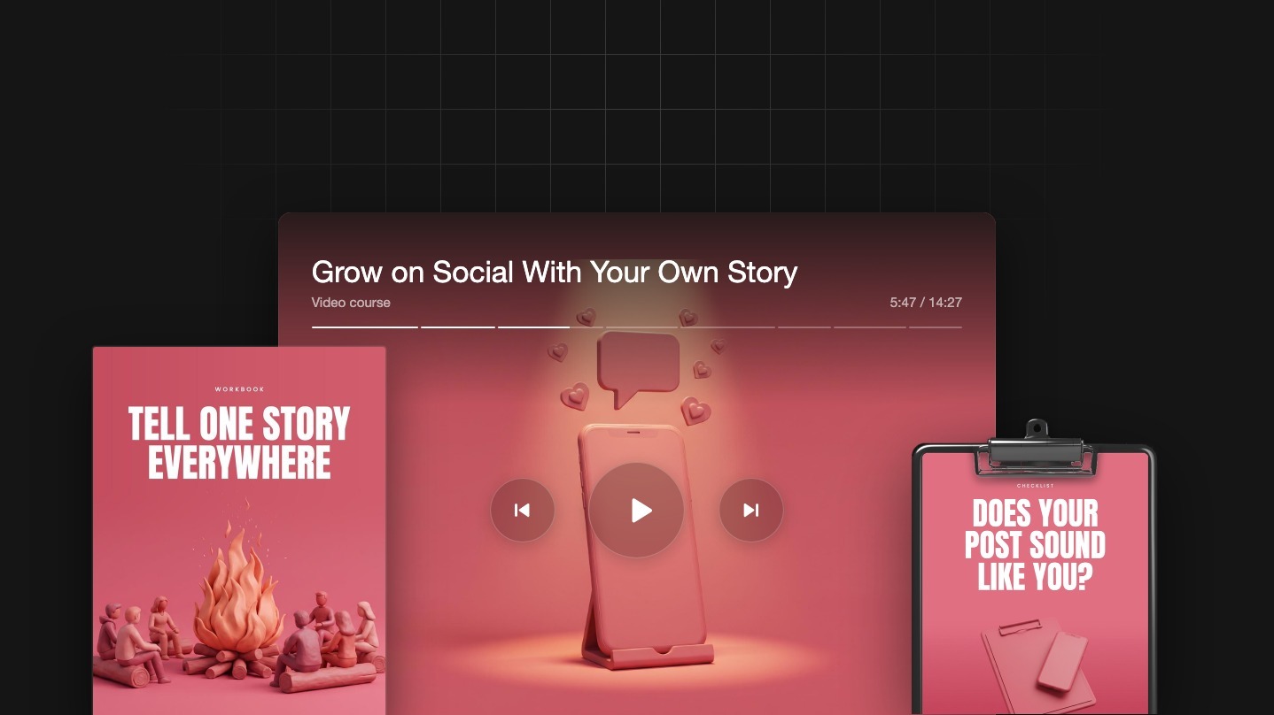 Grow on Social With Your Own Story