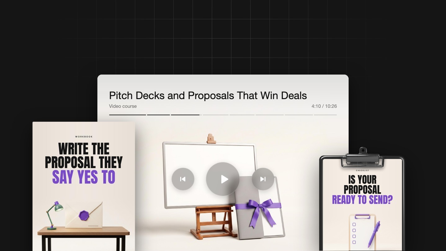Pitch Decks and Proposals That Win Deals