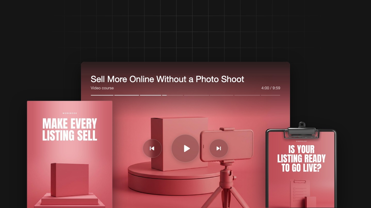Sell More Online Without a Photo Shoot