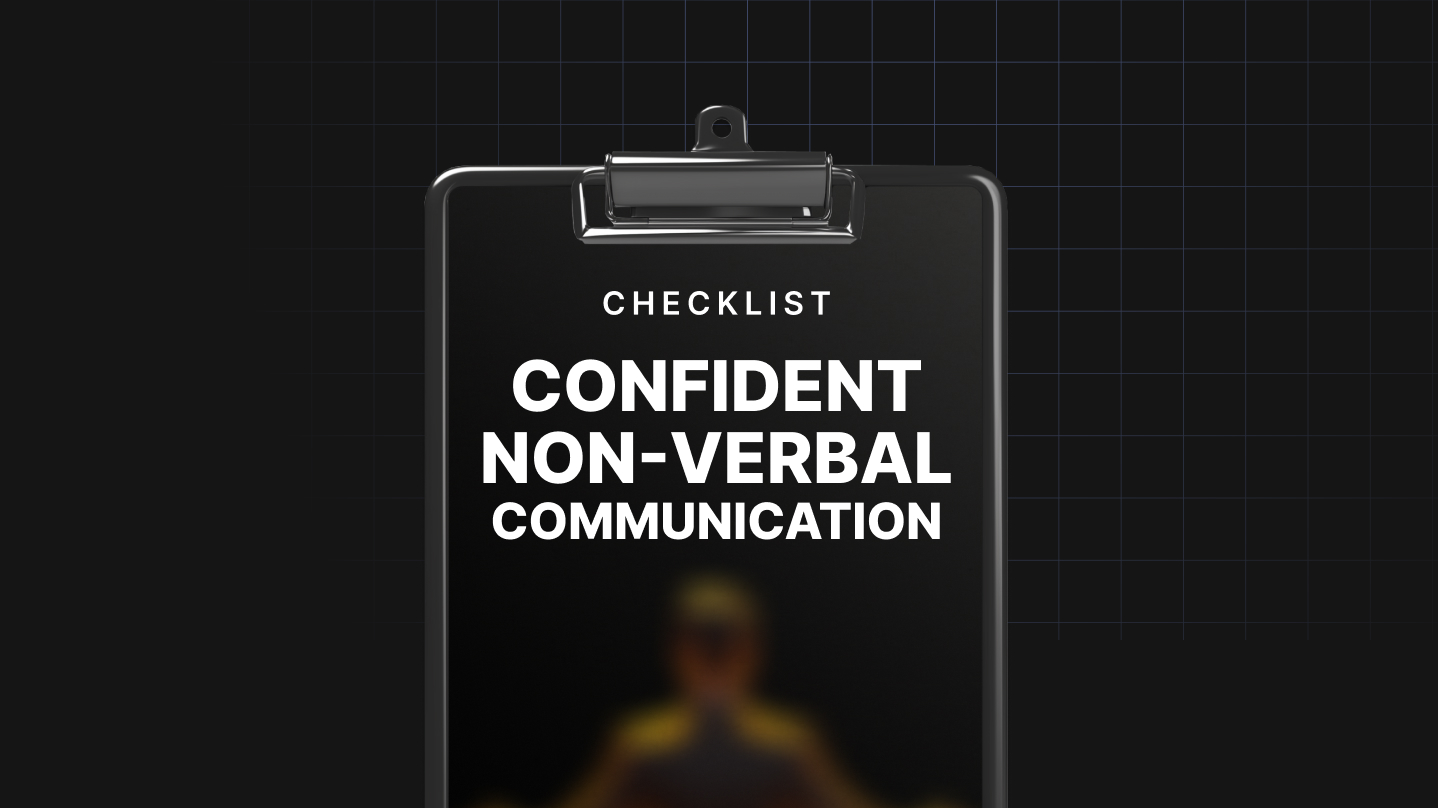 Confident Non-Verbal Communication
