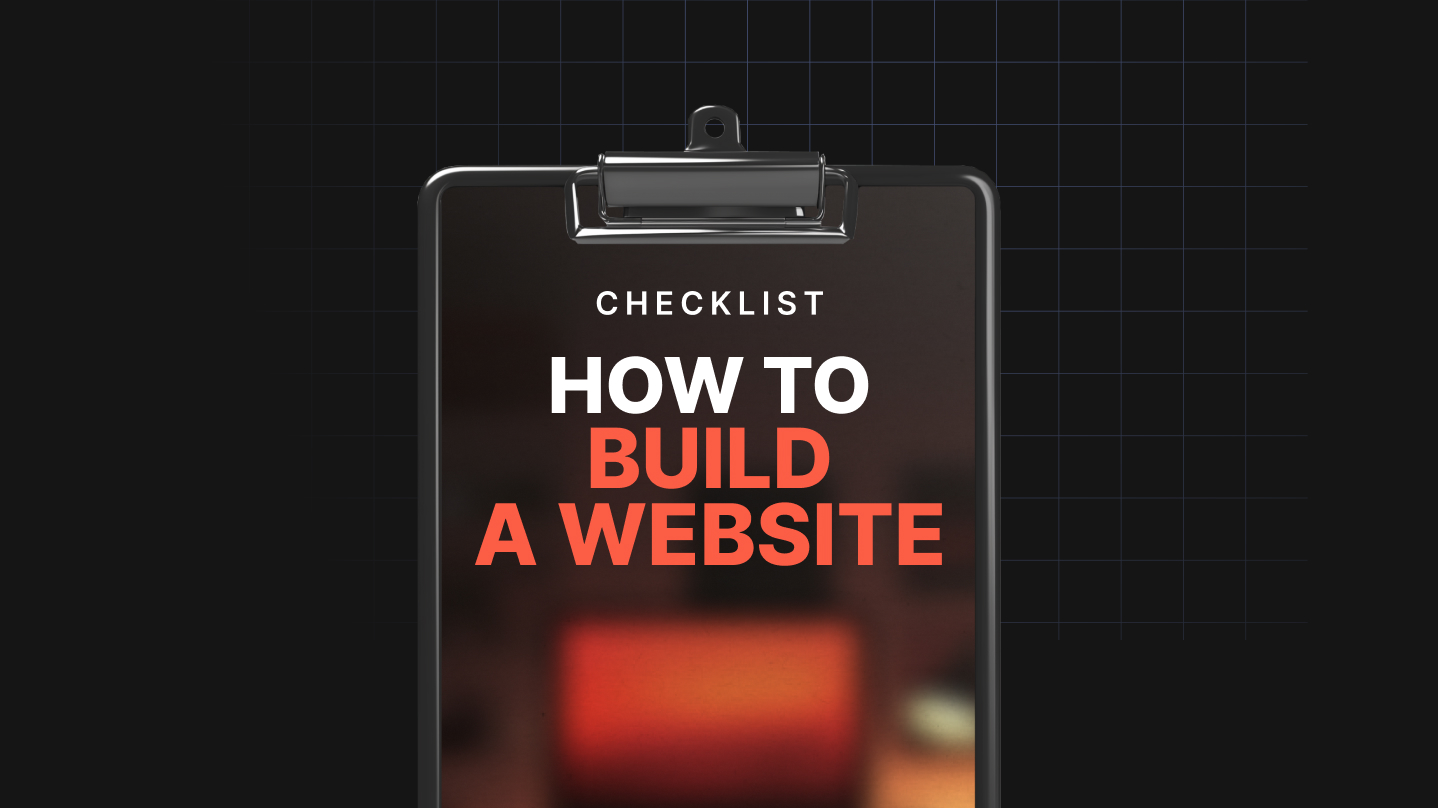 How to Build a Website - Checklist