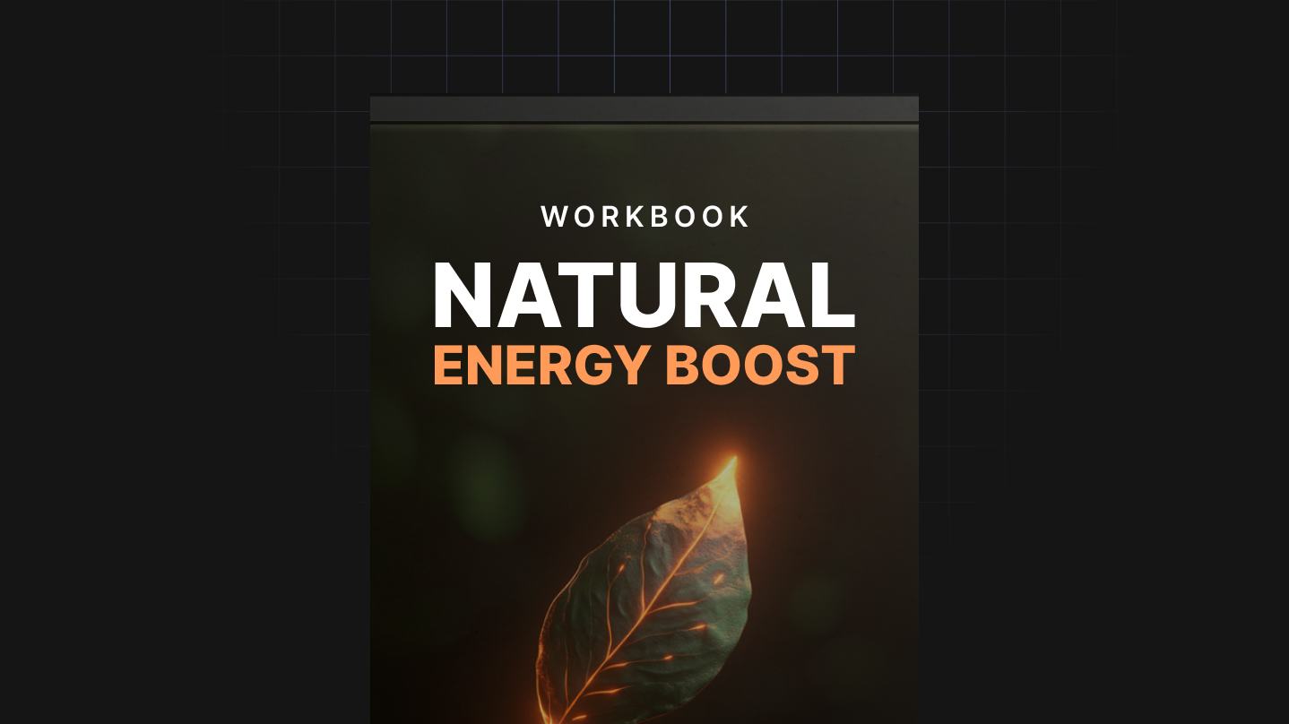 Natural Energy Boost - Workbook