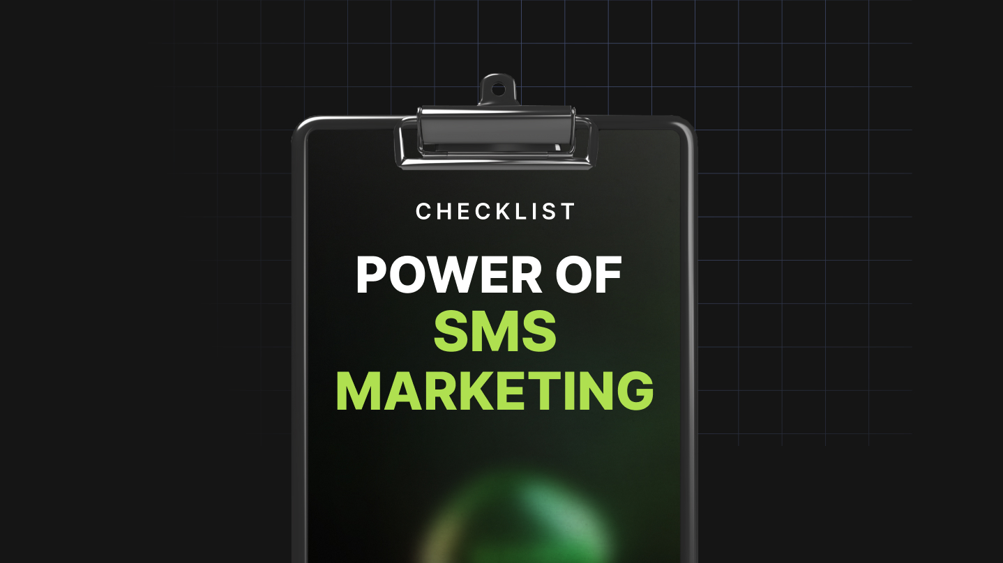 Power of SMS Marketing - Checklist