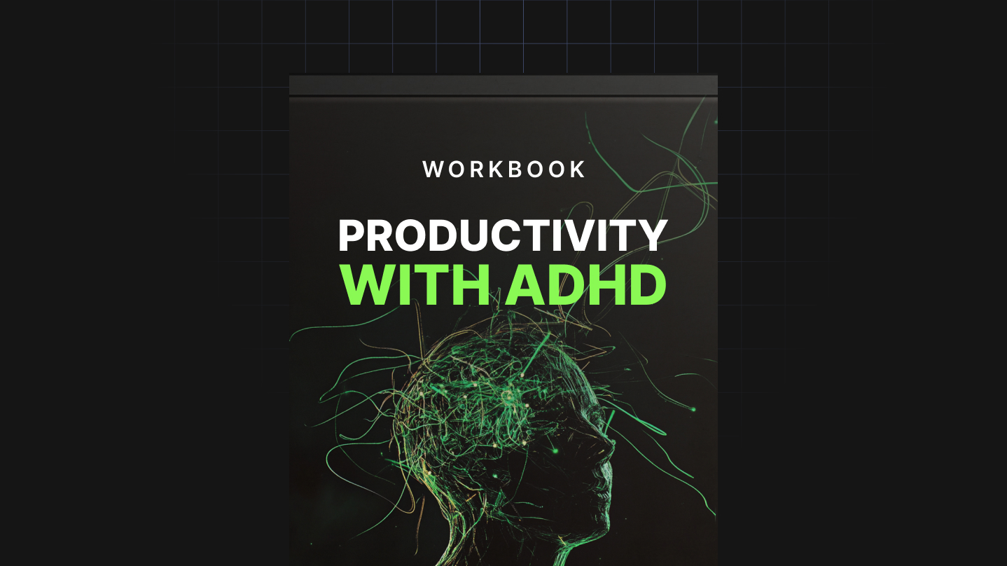 Productivity with ADHD - Workbook
