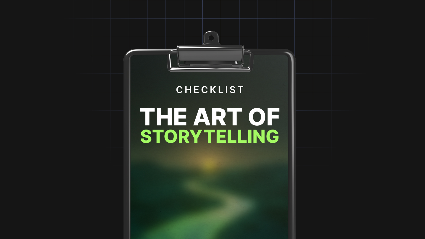 The Art of Storytelling - Checklist
